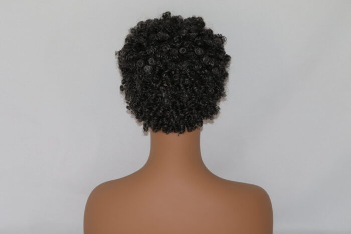 Stella - Gray Short Length Synthetic Wig - Image 2