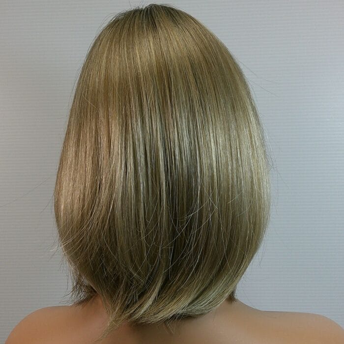 Ada - Blonde Medium Length Synthetic Wig - Image 2
