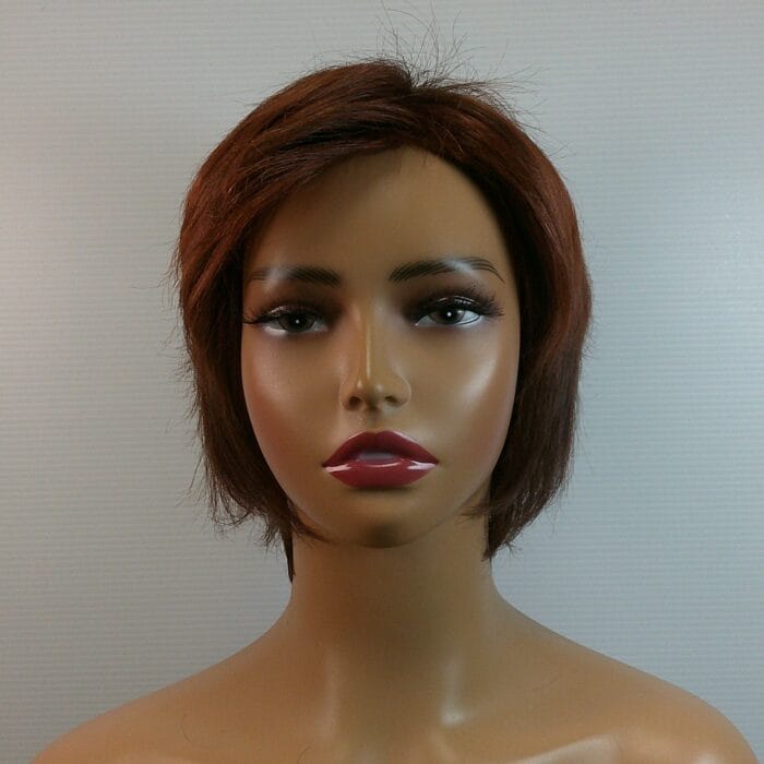Corbin- Red Short Length Synthetic HF Wig
